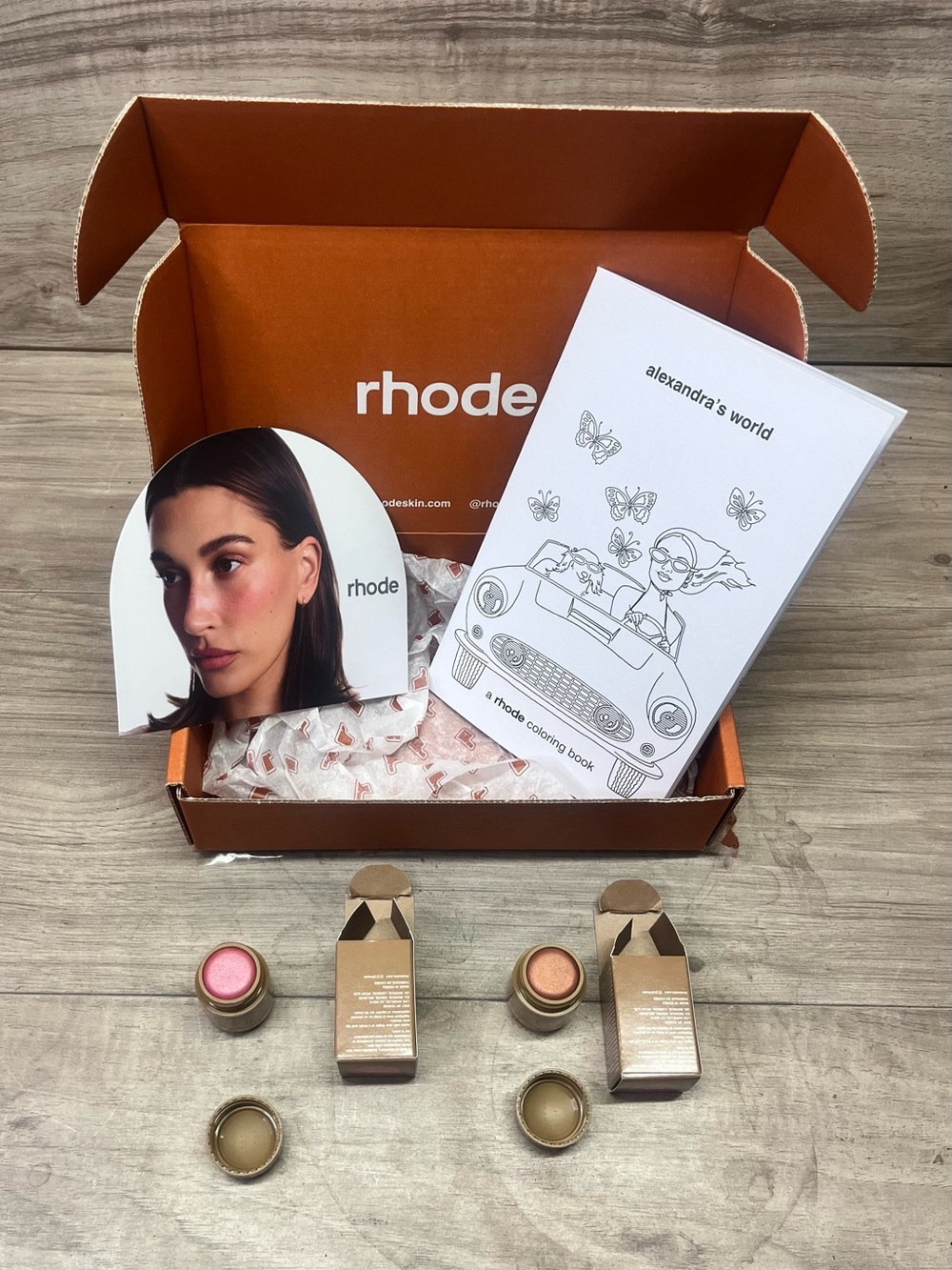 RHODE Gemini & Monet mini pocket pearl blushes